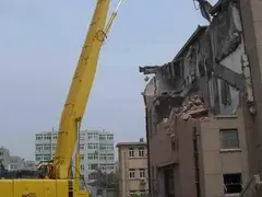 CAT320D挖掘机拆楼臂定制/18米拆楼中臂/拆