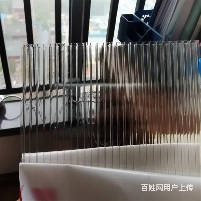 淄博周村三层阳光板厂家周村车棚阳光板防紫外线涂层 - 图片 9