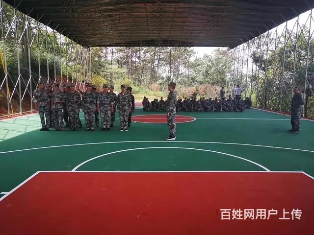 大型工地棚活动帐篷物流棚停车棚夜宵烧烤棚膜结构停车 - 图片 2