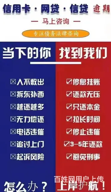 抚州*/信用卡网贷逾期/债务重组/花呗借呗逾 - 图片 2