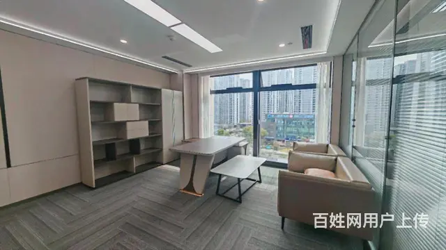 (出租)星城中心上品写字楼，双地铁口，配办公家具，环境优美， - 图片 2