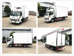 4.2米蓝牌冷藏车 5.2米6.8米冷藏车厂价直销