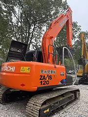 转让二手挖掘机日立120手续全质保两年包邮支持分期