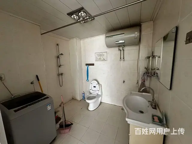 海纳丽景6楼电梯房，87平两室一厅，精装修，冰箱，洗衣机，热 - 图片 8