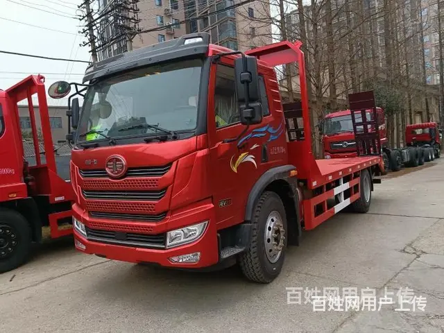 潍柴220马力解放钩机平板车 支持分期零首付 - 图片 2
