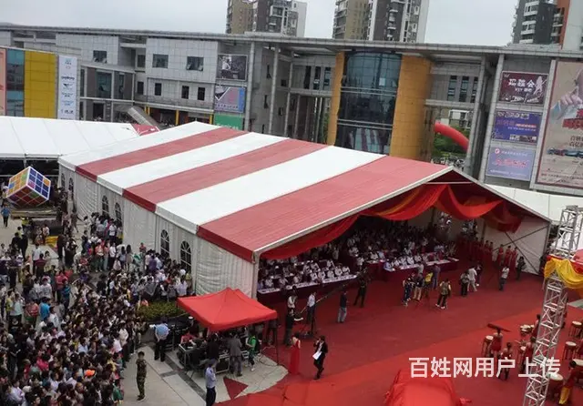 异形篷房 车展篷房 车展帐篷 大型欧式帐篷生产租赁 - 图片 4