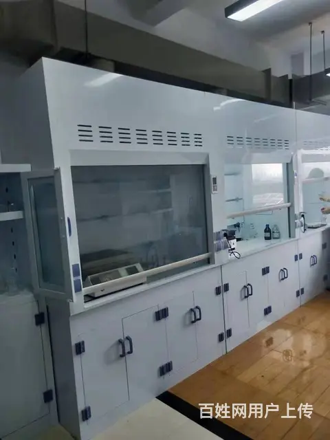 实验室家具厂家直销钢木边台批发通风柜橱批发边台安装 - 图片 4