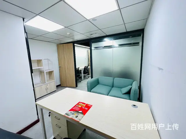 河西达美西中心麓谷！创业精选！分公司办事处2到4人共享办公 - 图片 6