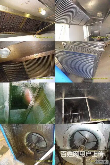 昆山千灯商场广场油烟管道 鼓风机净化器清洗公司 - 图片 4