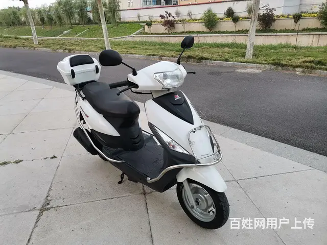 原装正品北方易初大阳PoPo二代小踏板摩托牌证齐全 - 图片 3
