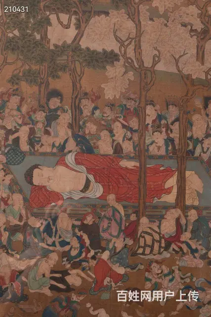 宋代 佚名佛像 精品 绢本 尺寸84乘以100 - 图片 4