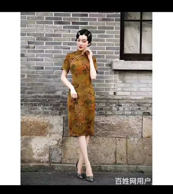 法丝柯夏季旗袍连衣裙 - 图片 3