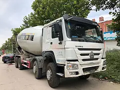 出售大20方二手豪沃搅拌车 前四后八 国五 可分期