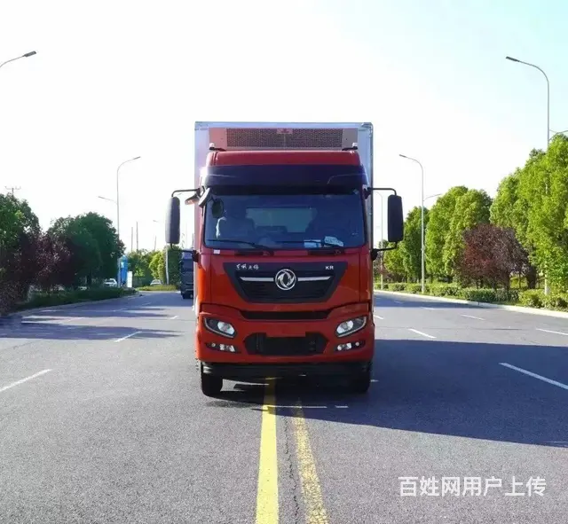 虹宇厂家直销东风小三轴9.6米冷藏车 现车低价 - 图片 2