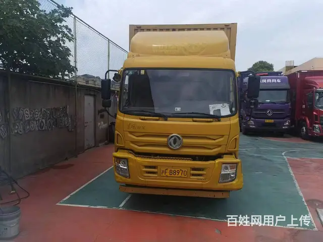 19年1月份6米8东风特商厢车，便宜过户出售 - 图片 2