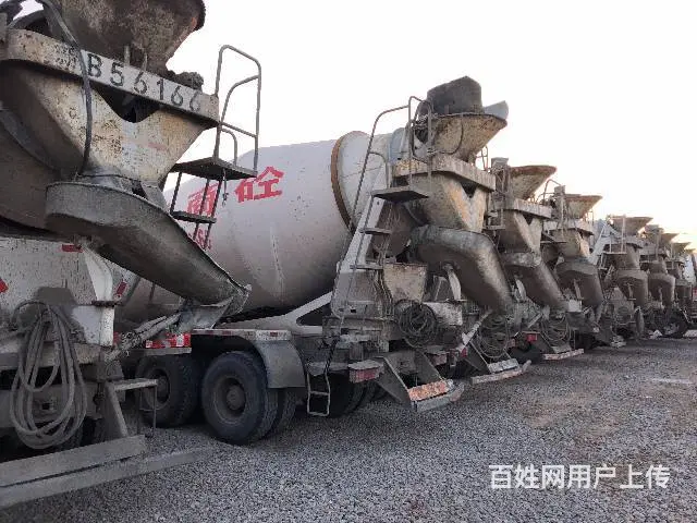 出售二手德龙搅拌车 大12方后八轮 手续齐全 - 图片 3