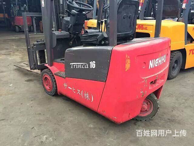 二手1.5吨三支点电动叉车图片,2吨合力电动叉车质的图片