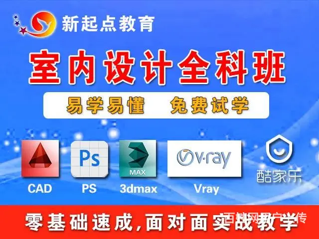零基础室内设计、平面设计、CAD制图、淘宝开店美工 - 图片 2
