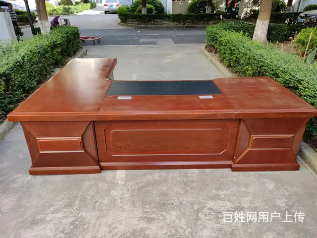 昆山豪华大班台，3.5长老板桌 - 图片 1