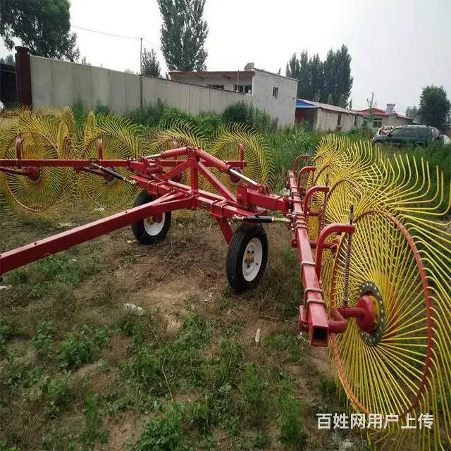 9L-系列悬挂式指盘搂草机 农用秸秆清理机价格LY - 图片 4