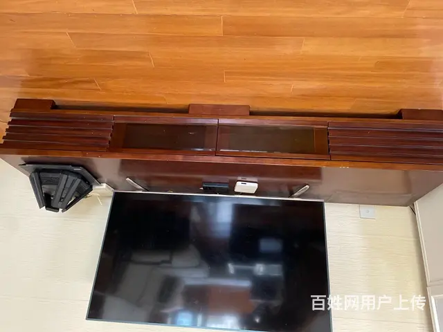 全实木沙发，茶几，电视柜 - 图片 2