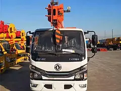 5吨汽车吊 蓝牌吊车参数 起重机厂家