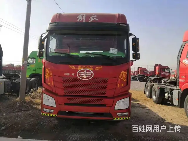 出售二手解放牵引车 国五锡柴420马力双驱轻体 - 图片 2