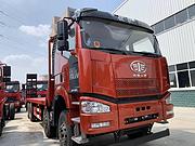解放J6前四后八平板运输车 包上户包送车