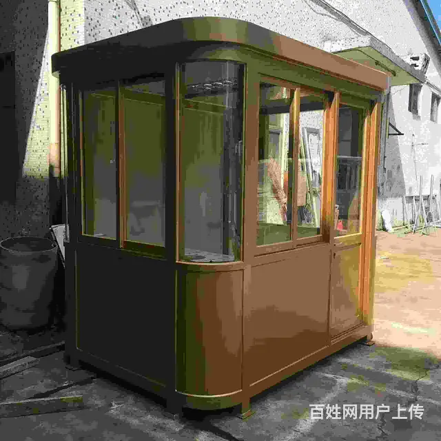 不锈钢治安岗亭、移动卫生间、钩臂垃圾箱生产厂家 - 图片 1