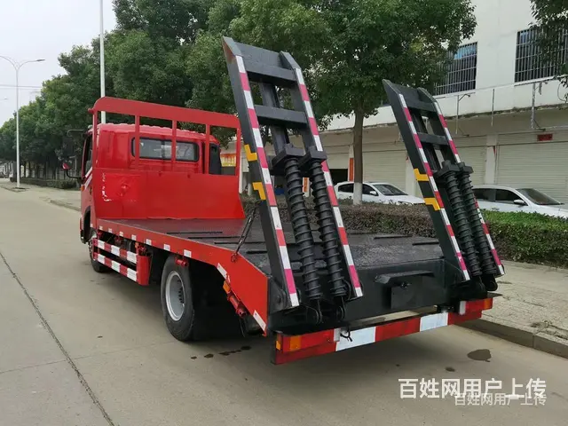 东风柳汽 6-15吨挖机平板运输车 价格低有现车 - 图片 9