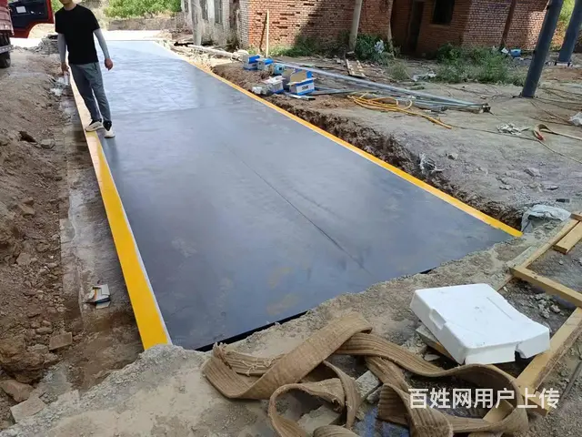 开封建筑工地安装一台16米100吨地磅预算多少？ - 图片 1