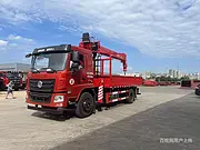 东风F5国六6.3吨随车吊 车厢5.8米