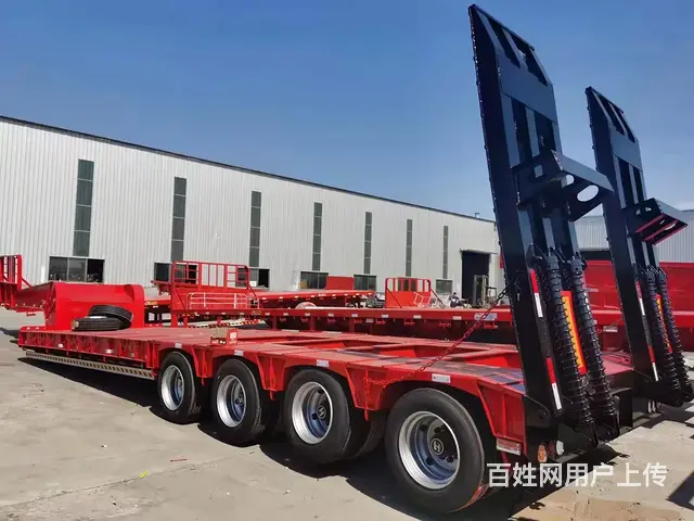 厂家直销后翻半挂车 济宁按需定制 - 图片 3