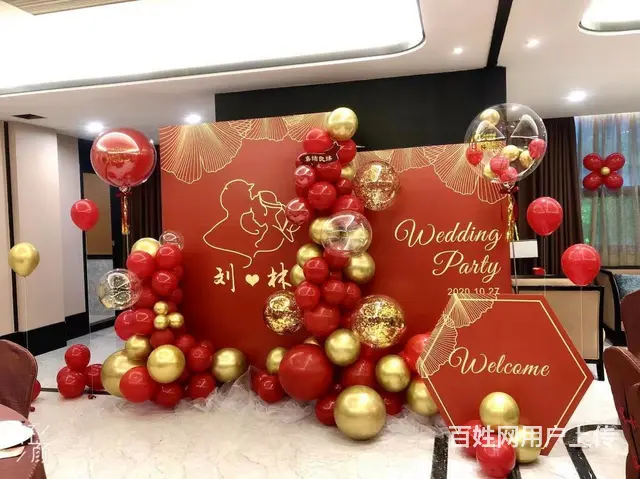 厦门婚庆气球布置，婚房装饰婚礼布置、求婚表白布置 - 图片 6