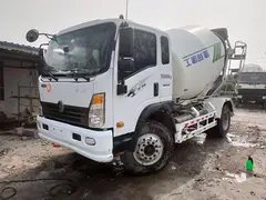 19年国五大7方重汽王牌777B二手搅拌罐车