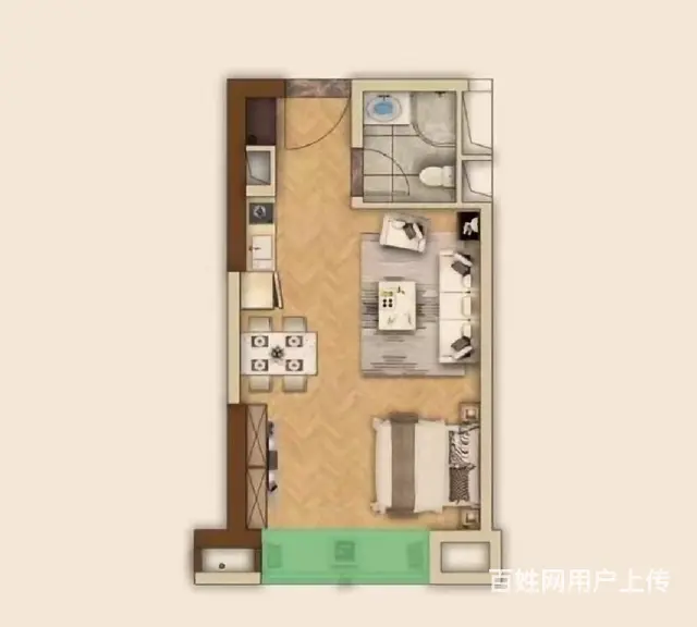 直签天宁区政府旁青阳城市首付16万39平带阳台朝南现房公寓 - 图片 12