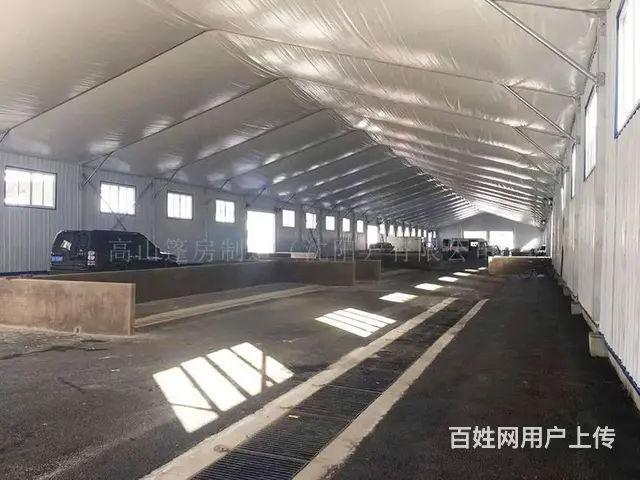 装配式环保篷房 铝合金仓储大棚 物流中转站 抗风雪 - 图片 1