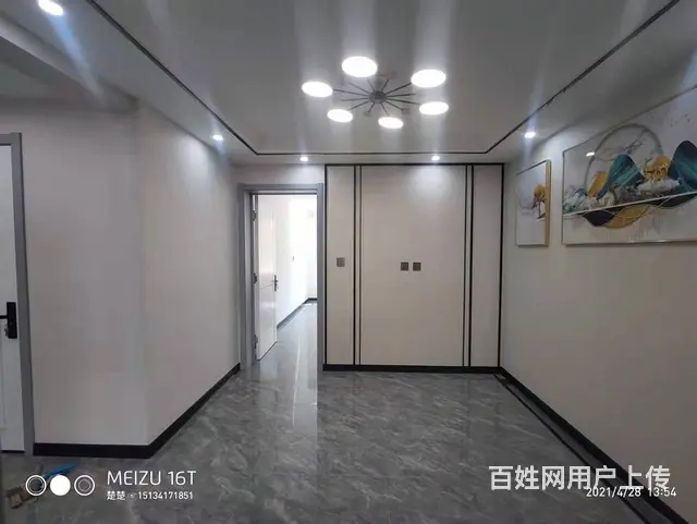 人民街桥洞北古玩市场文政南里文政园3楼58平南北通新装地暖~ - 图片 7