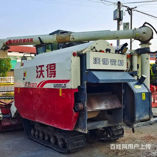 2020年沃得空调豪华版履带收割机才几百小时 - 图片 4