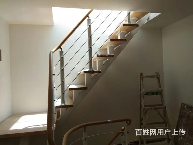 楼梯定制/钢木楼梯/实木楼梯/楼梯栏杆 - 图片 4
