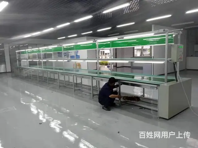 传送带快递流水线物流装卸货输送机皮带传送机食品不锈 - 图片 1