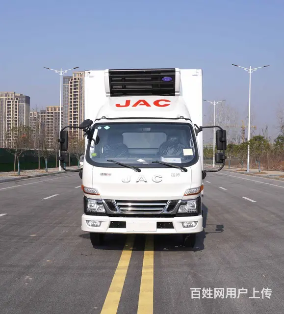 新款4米2江淮骏铃V5国六天然气冷藏车多少钱 - 图片 2