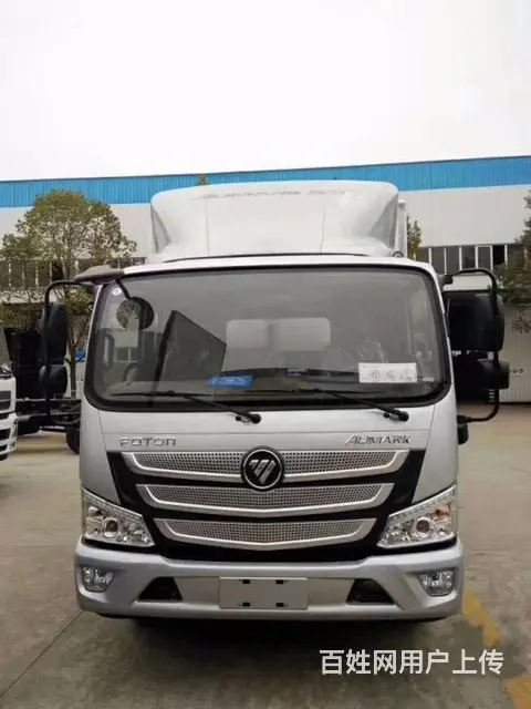 福田欧马可蓝牌4.2米冷藏车 肉钩雪糕冷冻车厂家 - 图片 3