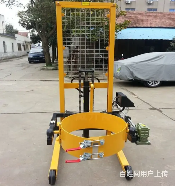 叉车鹰嘴夹具油桶吊具吊夹油桶抱桶器油桶倒料车搬运车 - 图片 4