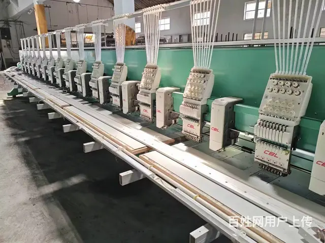 转让二手精品宝轮高速一框毛巾混合绣花机 - 图片 1