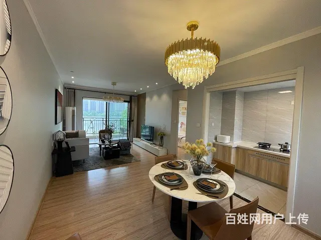 特价4开头湖景房送车位！高铁站对面碧桂园林语阁95平大阳台 - 图片 12