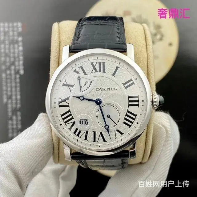 二手卡地亚伦敦型号 1556202，18k白金9新单表 手动 - 图片