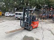 9成新合力1.5吨电动叉车 举高3米二手叉车个人转