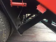 重汽王牌厂家直销平板拖车  拖8吨挖机平板车
