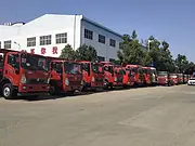 重汽王牌蓝牌挖掘机平板拖车 程力平板车厂家直销价